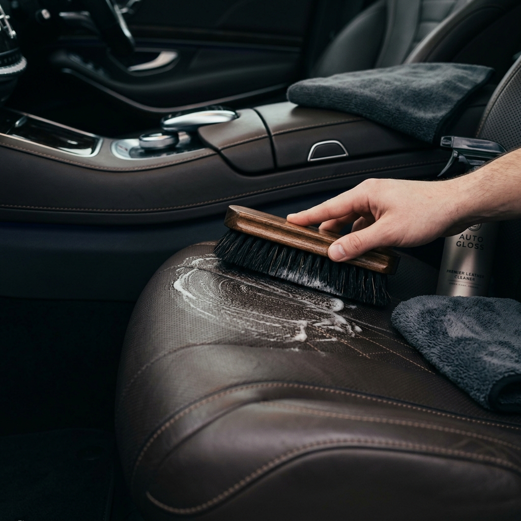 Leather Deep Cleaning